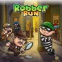 Robber Run is a stealth puzzle adventure game. It challenges players to sneak through guarded buildings, unlock doors, avoid security cameras, find hidden cash, and escape safely.