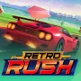 Retro Rush is an arcade game with current settings and 16-bit graphics that moves quickly. Use speed boosts and car changes to beat other players and win as you go through different tracks. First place in races, cups, and new challenges is the ultimate goal.