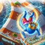 Aquapark is a fast-paced IO game in which you slide down massive water slides while competing against dozens of opponents. Slide as fast as you can and beat everyone to the finish line!