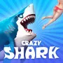 In Crazy Shark, an arcade survival game, players must incessantly consume, do tasks, grow into powerful sharks, and conquer the vast, treacherous ocean.