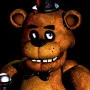 FNAF is the first Five Nights at Freddy's. The game takes place in Freddy's Pizza. Players guard. Security at night. Freddy, Bonnie, Chica, and Foxy become eerie hallway walkers at midnight. Players must survive with security cameras and light. 