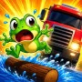 Frogie—Cross the Road is a fast-paced arcade game where you help a frog cross perilous highways, dodge obstacles, and survive as long as possible. One false step and the game is over.