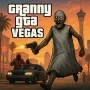 Granny GTA Vegas transports you to a chaotic Vegas city, where an apparently innocuous old lady becomes the source of all mischief. The player's objective is to survive, accomplish objectives, and establish their position in a free and chaotic sandbox environment.
