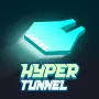 The basic gameplay of Hyper Tunnel is around traversing a 3D tunnel loaded with obstacles. Players must navigate walls, shifting barriers, and tight gaps while racing against the tunnel's accelerating speed. 