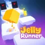 You control a bouncing jelly in the entertaining arcade game Jelly Runner. You have to avoid obstacles, collect drops, and race forever to beat your personal best distance.
