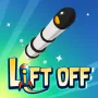  Lift Off is a rocket launch game where the player takes charge of the fuel stages, upgrades the engines, and aims to send 100 humans to Mars.