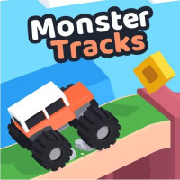 Monster Tracks is a racing game that challenges your reflexes and speed in a completely random way, unlike the tracks and opponents in other games. To make your car go faster and stay on the road better, you need to get coins and go as far as you can.