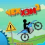 In Vex X3M 2, you must steer the stickman through all of the trials that will scare even the most experienced extreme sports racers.