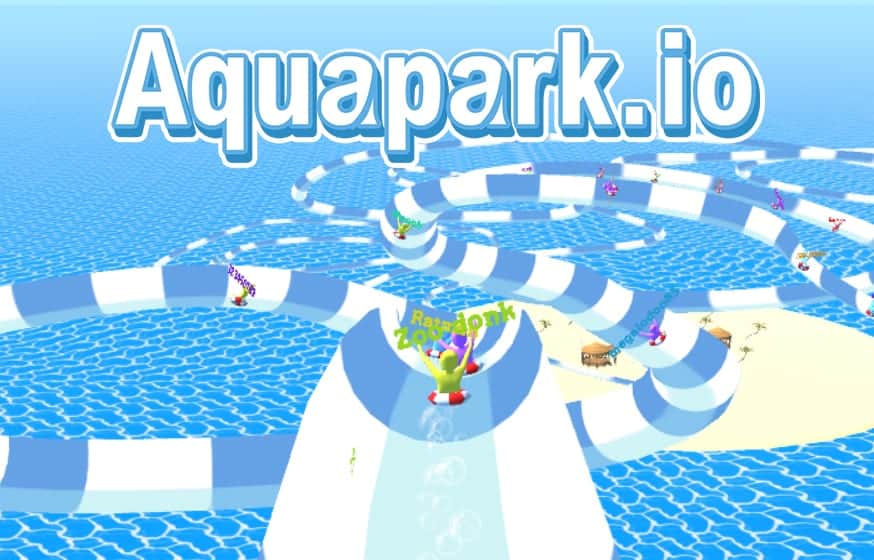 Play Aquapark.io online free!