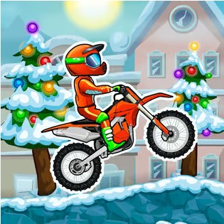 Ultimate snow racing challenge with Moto X3M Winter!