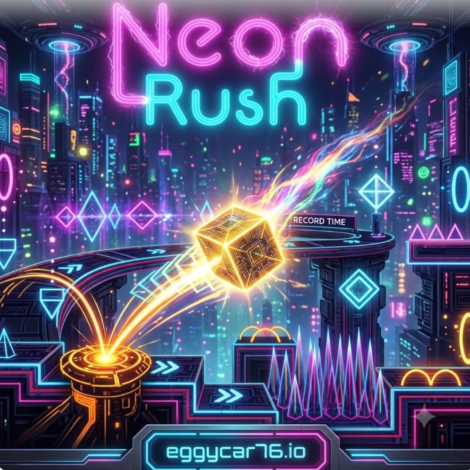 Play Neon Rush online free!