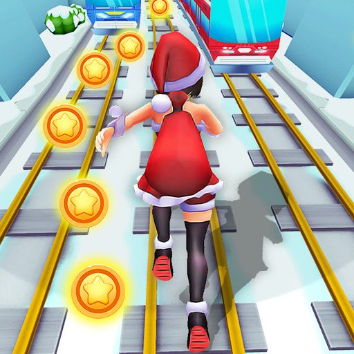 Play Subway Santa free online!