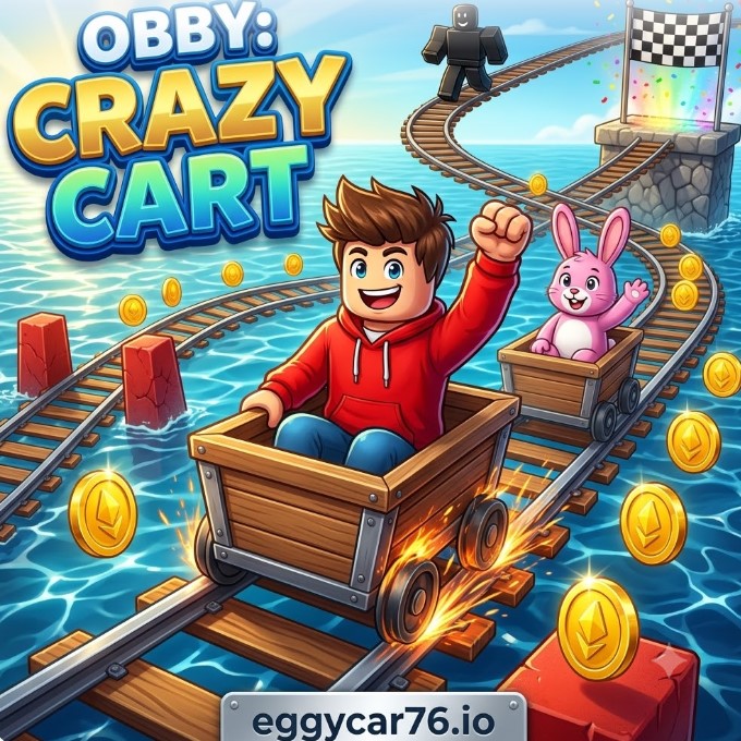 Join Obby: Crazy Cart now for ultimate fun!